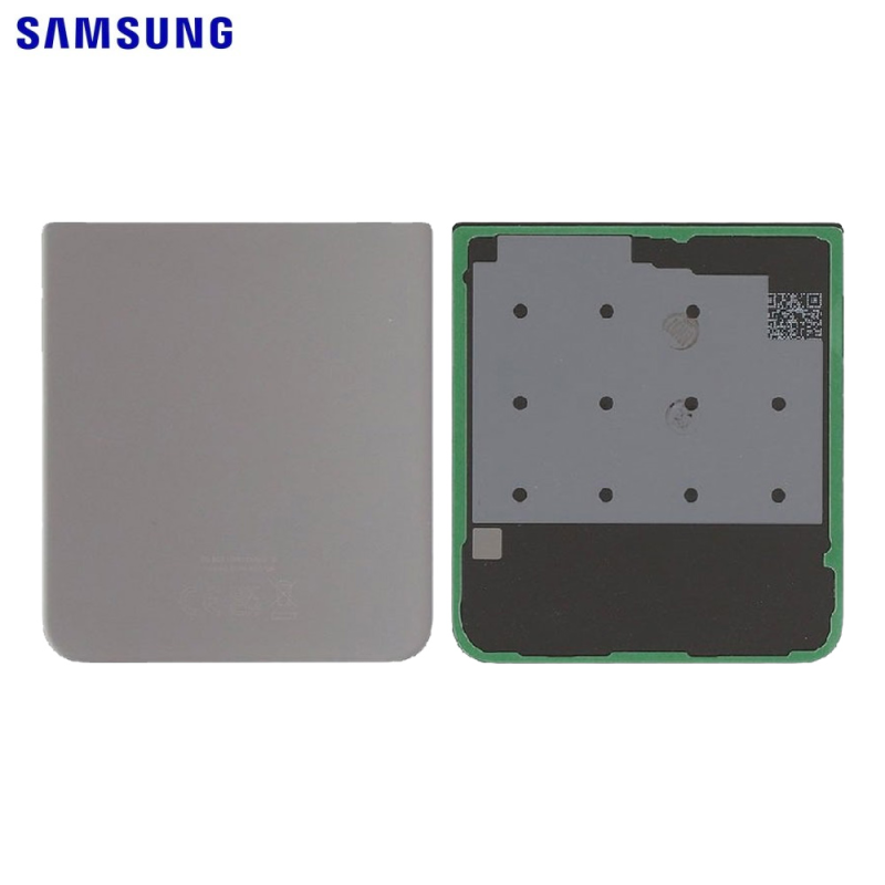 Cache Arrière Original Samsung Galaxy Z Flip 3 5G F711 (Inférieur) GH82-26293G Gris