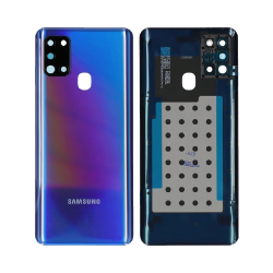 Cache Arrière Premium Samsung Galaxy A21S A217F Bleu Prism