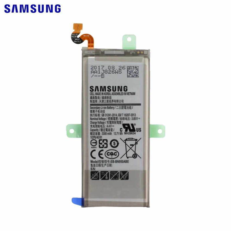 Batterie Originale Samsung Galaxy Note 8 N950 GH82-15090A GH82-15100A EB-BN950ABE