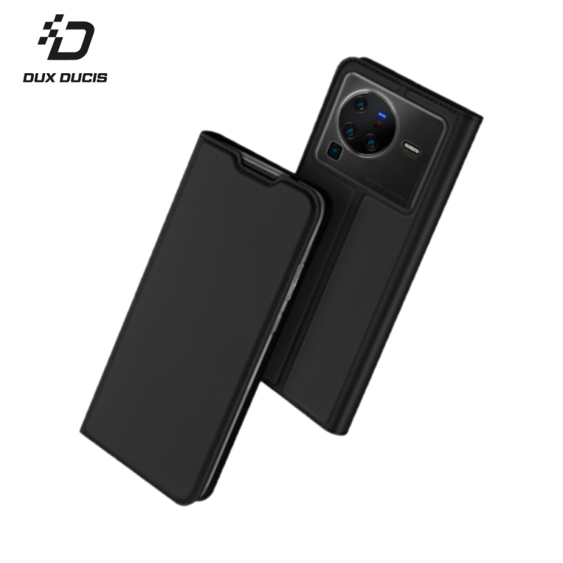 Housse de Protection Skin Pro Dux Ducis pour Vivo X80 Pro Noir