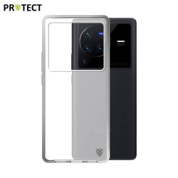 Coque Silicone PROTECT pour Vivo X80 Pro Transparent