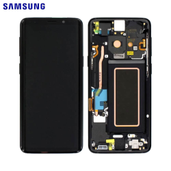 Ecran Tactile Original Samsung Galaxy S9 G960 GH97-21696A GH97-21697A GH97-21724A Noir