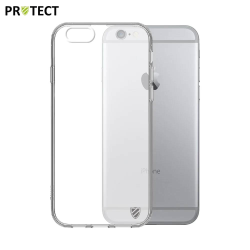 Coque Silicone PROTECT pour Apple iPhone 6/iPhone 6S Transparent