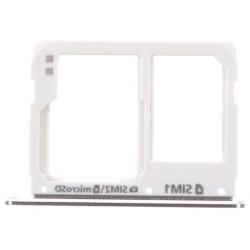 Tiroir SIM Premium Samsung Galaxy A3 2016 A310/Galaxy A5 2016 A510 Argent