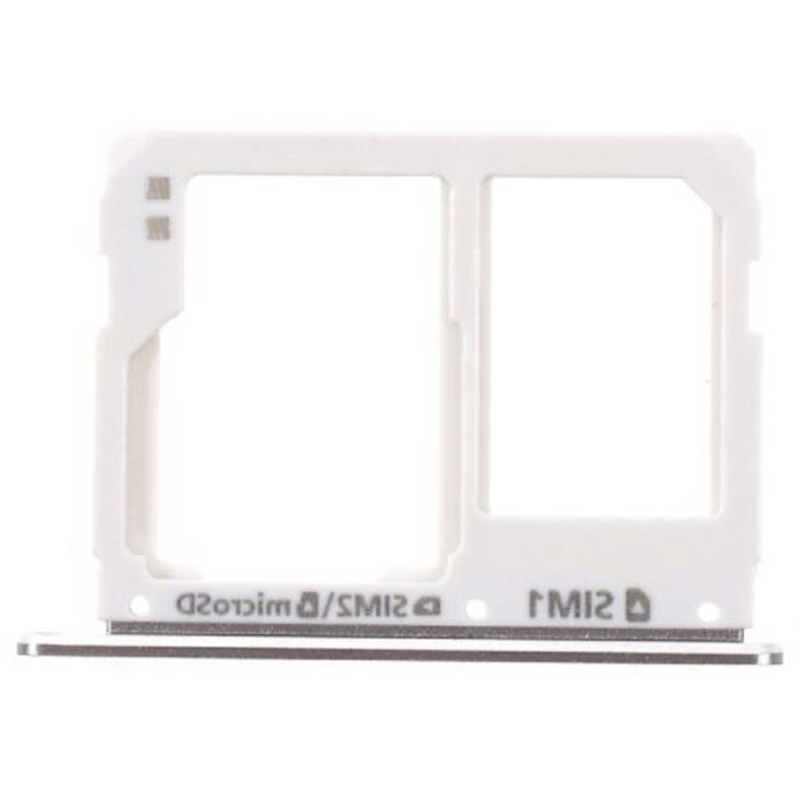 Tiroir SIM Premium Samsung Galaxy A3 2016 A310/Galaxy A5 2016 A510 Argent