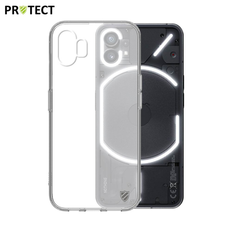 Coque Silicone PROTECT pour Nothing Phone (1) Transparent