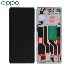 Ecran Tactile Original OPPO Find X3 Neo 4906178 Argent Galactique