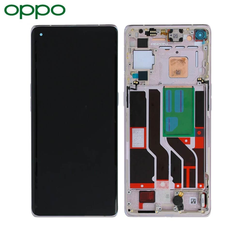 Ecran Tactile Original OPPO Find X3 Neo 4906178 Argent Galactique