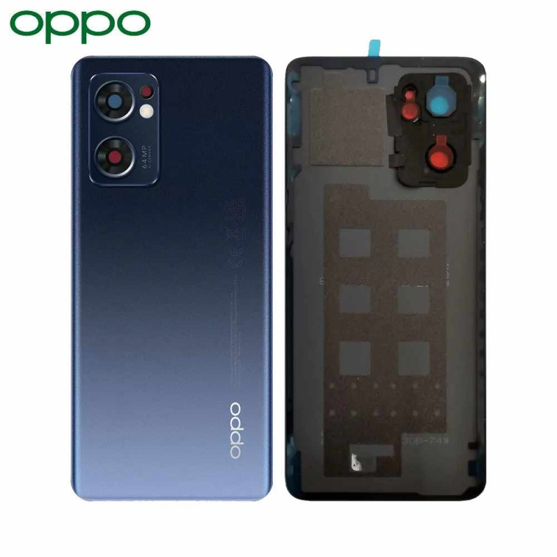 Cache Arrière Original OPPO Find X5 Lite/Reno7 5G 4150031 Noir
