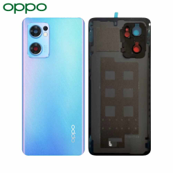Cache Arrière Original OPPO Find X5 Lite/Reno7 5G 4150029 Bleu