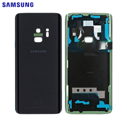 Cache Arrière Original Samsung Galaxy S9 G960 GH82-15865A GH97-21280A GH97-21301A Noir