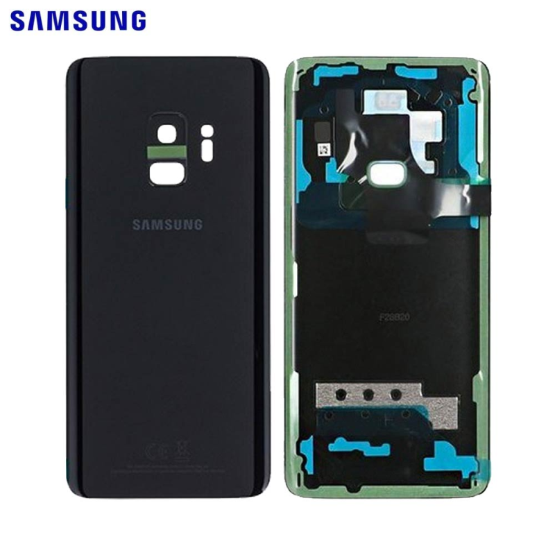 Cache Arrière Original Samsung Galaxy S9 G960 GH82-15865A GH97-21280A GH97-21301A Noir