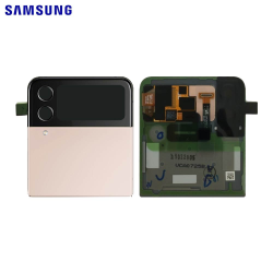 Cache Arrière Original Samsung Galaxy Z Flip 4 5G F721 (Supérieur) GH97-27947C Rose Gold