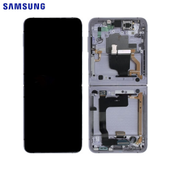 Ecran Tactile Original Samsung Galaxy Z Flip 4 5G F721 GH82-29440F GH82-29441F GH82-30238F GH82-30239F Argent