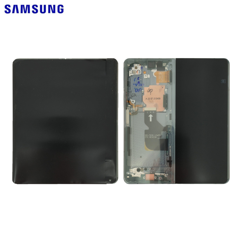 Ecran Tactile Original Samsung Galaxy Z Fold 4 5G F936 GH82-29461B GH82-29462B GH82-29463B Anthracite
