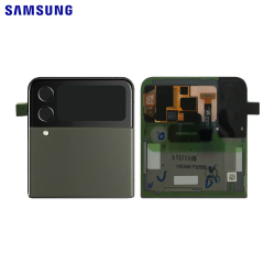 Cache Arrière Original Samsung Galaxy Z Flip 4 5G F721 GH97-27947J Kaki