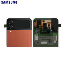 Cache Arrière Original Samsung Galaxy Z Flip 4 5G F721 (Supérieur) GH97-27947H Rouge