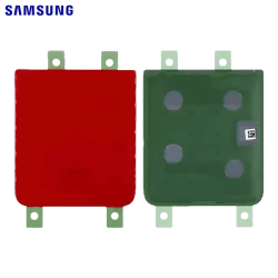 Cache Arrière Original Samsung Galaxy Z Flip 4 5G F721 Inférieur GH82-29654H Rouge