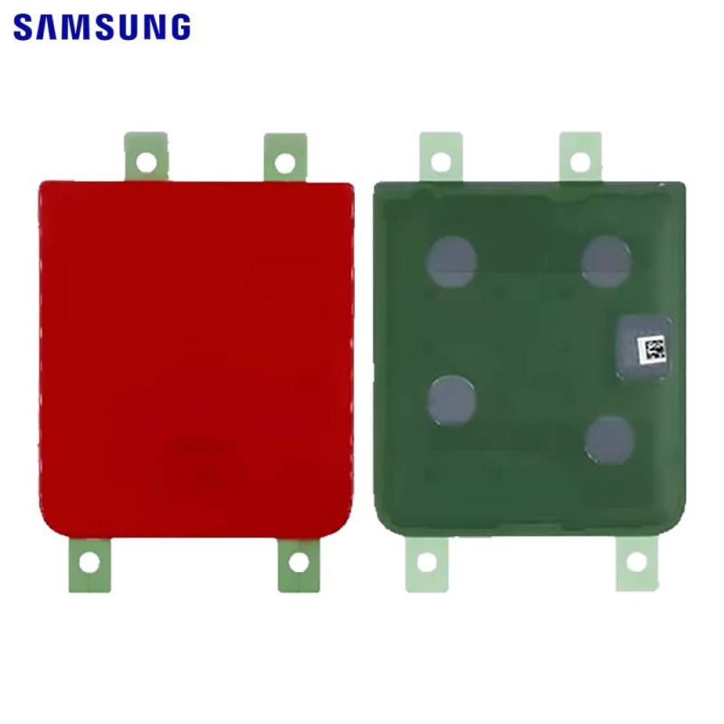 Cache Arrière Original Samsung Galaxy Z Flip 4 5G F721 Inférieur GH82-29654H Rouge