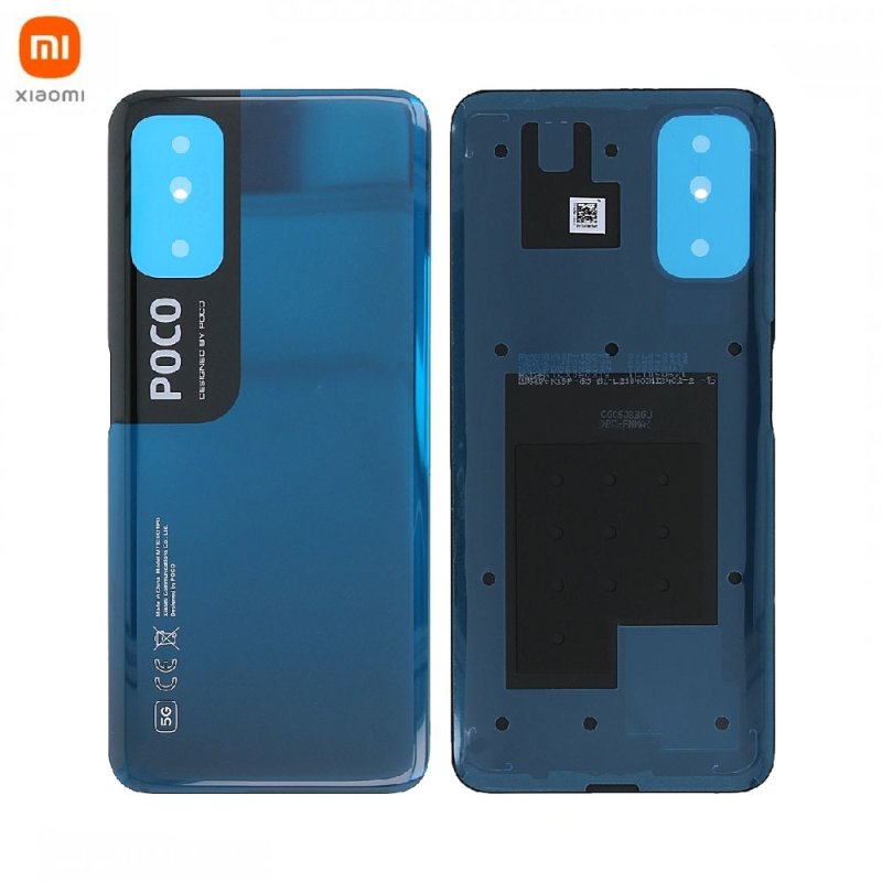 Cache Arrière Original Xiaomi Poco M3 Pro 5G 550500012N9X Bleu Glacier