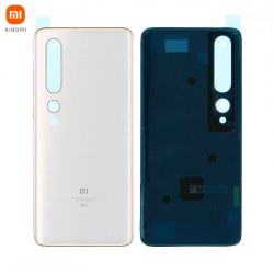Cache Arrière Original Xiaomi Mi 10 Pro 550500007J1L Blanc Alpin
