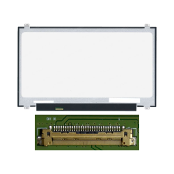 Dalle Ordinateur Portable 17.3\" Slim HD+ (1600x900) LCD 60Hz, 30pin 19mm Gauche, Fixations Haut Bas ~398mm - N173FGA-E34/ N173F