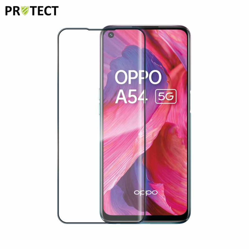 Verre Trempé Intégral PROTECT pour OPPO A74 5G/A54 5G Noir