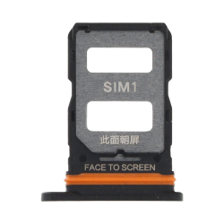 Tiroir SIM Premium Xiaomi 12 Lite Noir