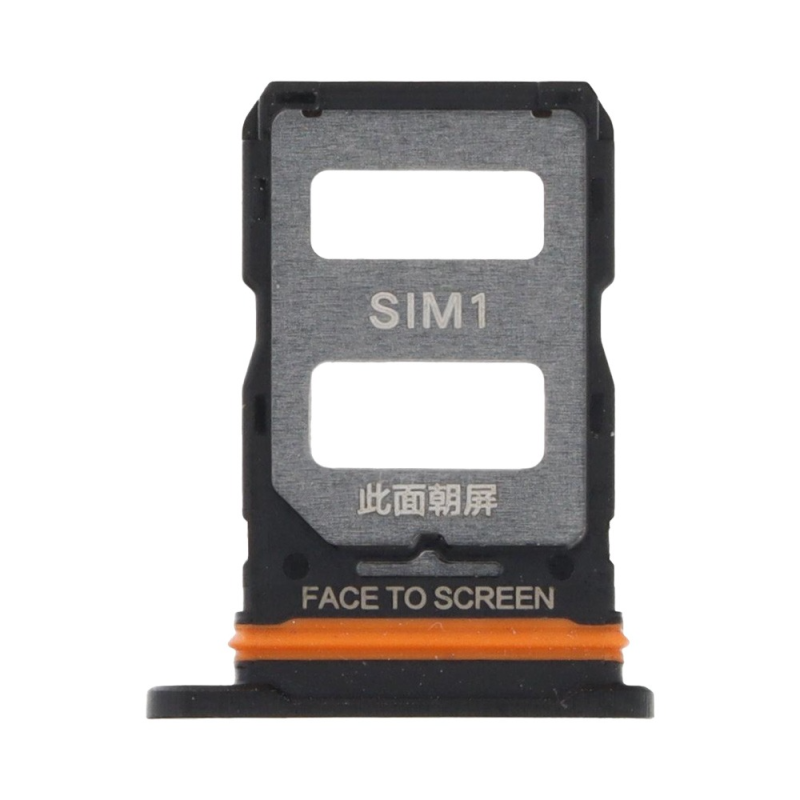 Tiroir SIM Premium Xiaomi 12 Lite Noir
