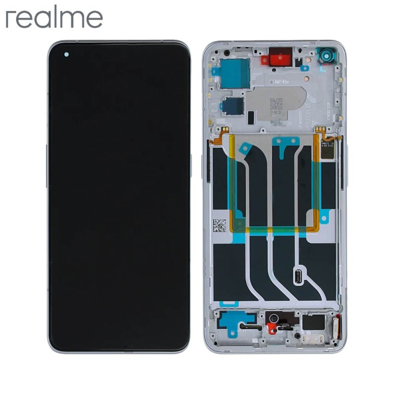Ecran Tactile Original Realme GT 2 Pro 4909408 Blanc Papier