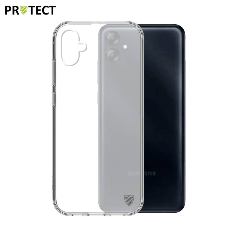 Coque Silicone PROTECT pour Samsung Galaxy A04e A042 Transparent