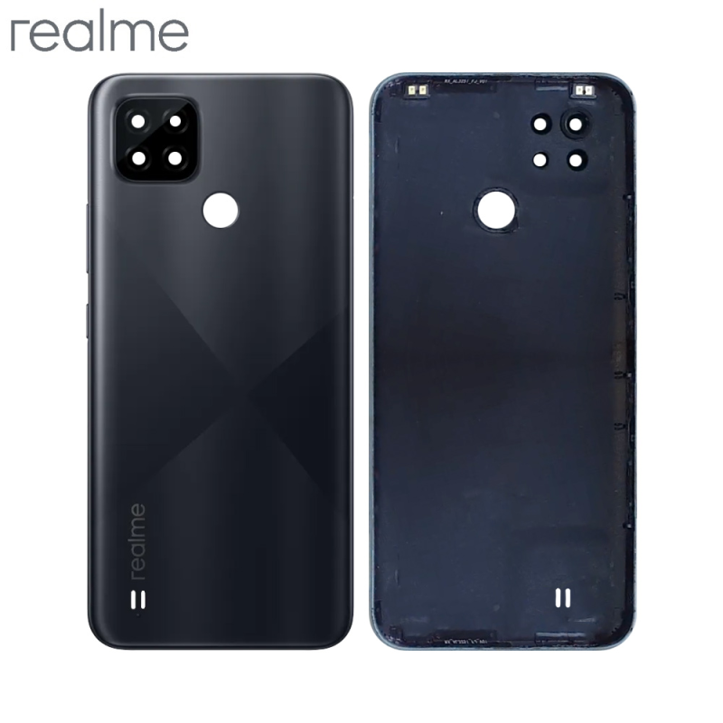 Cache Arrière Original Realme C21 4906346 Noir Hache