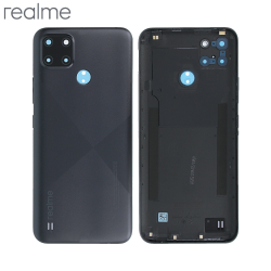 Cache Arrière Original Realme C21-Y 4908781 Noir Hache