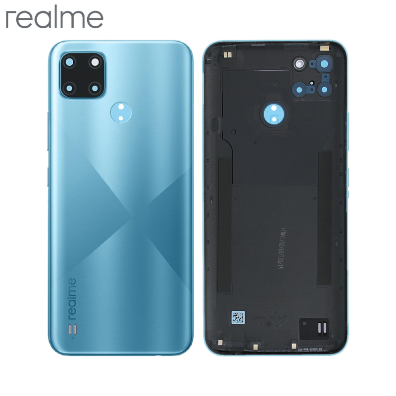 Cache Arrière Original Realme C21-Y 4908782 Bleu Hache