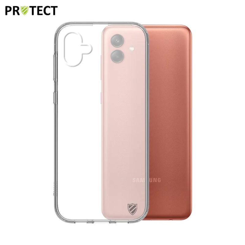 Pack de 10 Coques Silicone PROTECT pour Samsung Galaxy A04s A047F Bulk Transparent