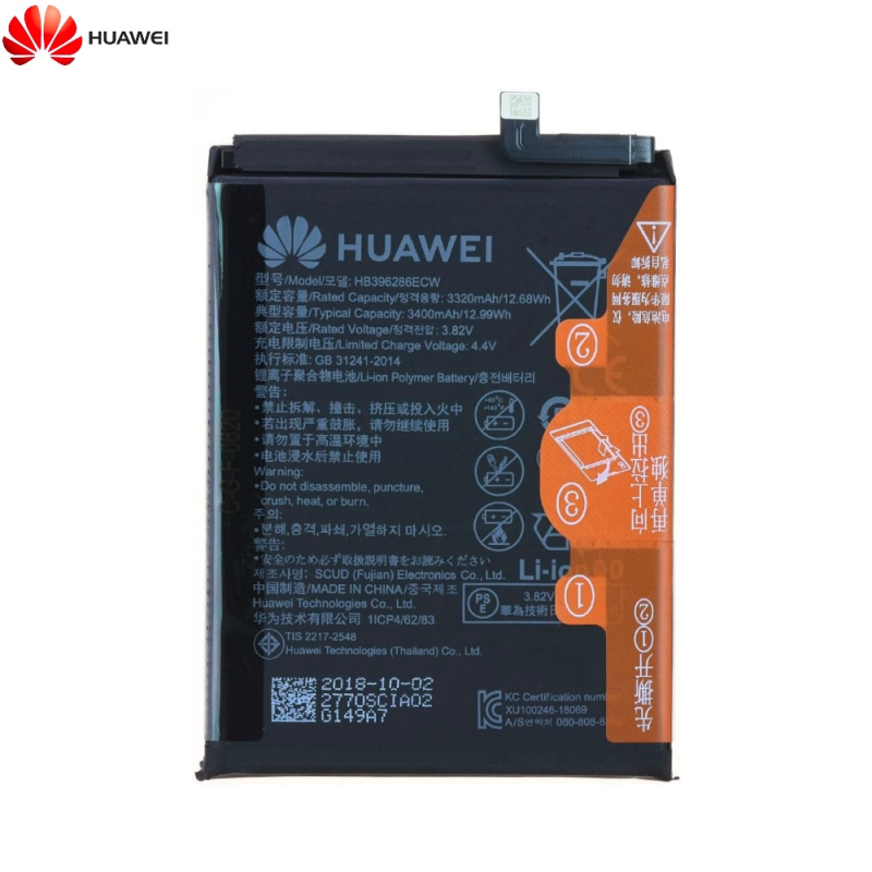 Batterie Originale Honor 10 Lite Huawei P Smart 2019/P Smart Plus 2019/P Smart 2020 HB396286ECW 24022770