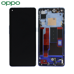 Ecran Tactile Original OPPO Find X2 Neo 4904018 Bleu Stellaire