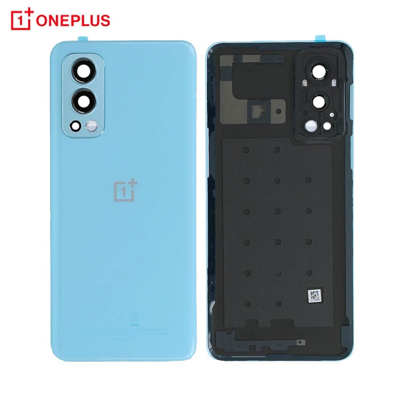 Cache Arrière Original OnePlus Nord 2 5G 2011100354 Blue Haze