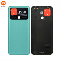 Cache Arrière Original Xiaomi Poco C40 55050001WS9T 55050001WT9T Vert Corail