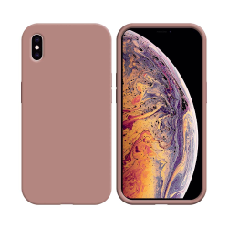 Coque Silicone Compatible pour Apple iPhone XS Max ( 06) Rose