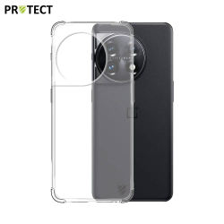 Coque Silicone Renforcée PROTECT pour OnePlus 11 5G Transparent