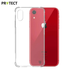 Pack de 10 Coques Silicone Renforcée PROTECT pour Apple iPhone XR Bulk Transparent