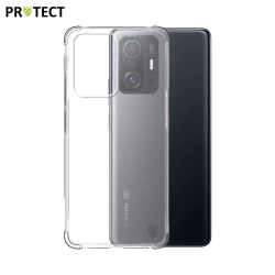 Coque Silicone Renforcée PROTECT pour Xiaomi 11T 5G/11T Pro 5G Transparent