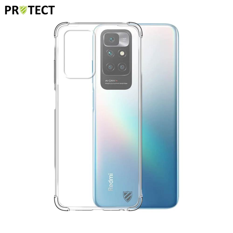 Coque Silicone Renforcée PROTECT pour Xiaomi Redmi 10 Transparent