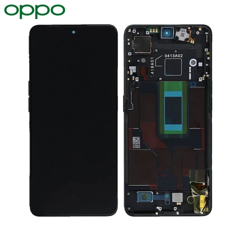 Ecran Tactile Original OPPO Reno8 Pro 5G 4130263 Noir Glace