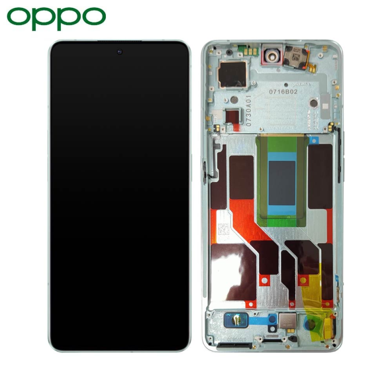 Ecran Tactile Original OPPO Reno8 Pro 5G 4130264 Vert Glace