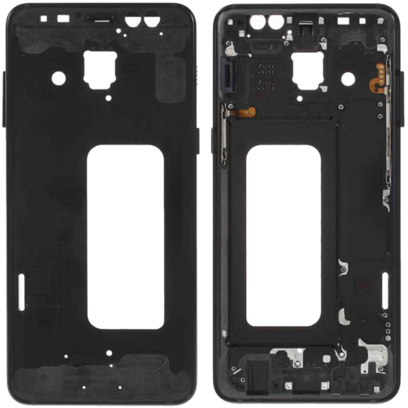 Châssis Intermédiaire Premium Samsung Galaxy A8 2018 A530 Noir