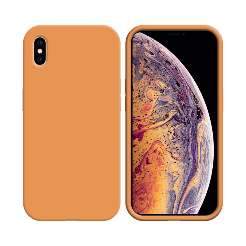 Coque Silicone Compatible pour Apple iPhone XS Max ( 61) Corail