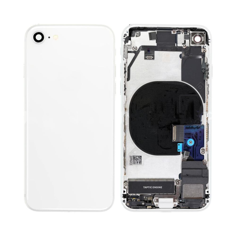 Coque de Réparation Complète Premium Apple iPhone 8 Blanc