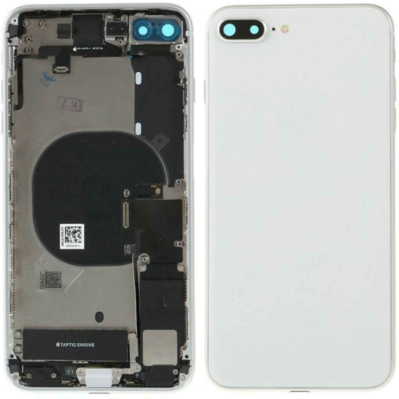 Coque de Réparation Complète Premium Apple iPhone 8 Plus Blanc